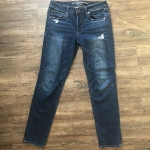 American Eagle Dark Wash Skinny Jeans